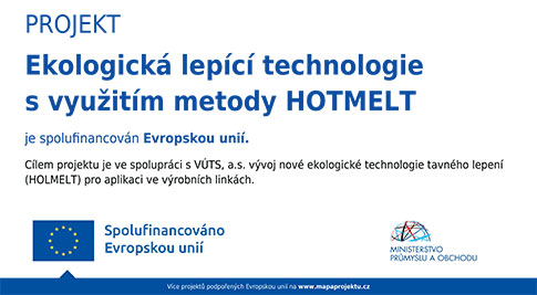 Ekologická lepící technologie s využitím metody HOTMELT