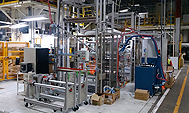 Coating line with Accumulators