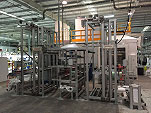 Coating line with Accumulators