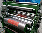 Flexographic printing line