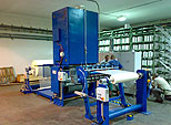 Flexographic printing line