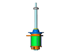 Konstrukce a vývoj je prováděn v systému 3D Solidworks